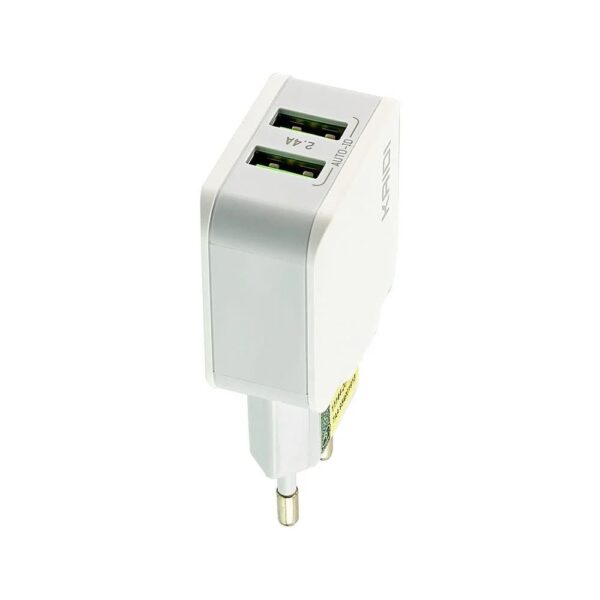 Carregador Celular TipoC Com 1 Cabo E 2 Saidas Usb - Kaidi KD-301C - Image 5