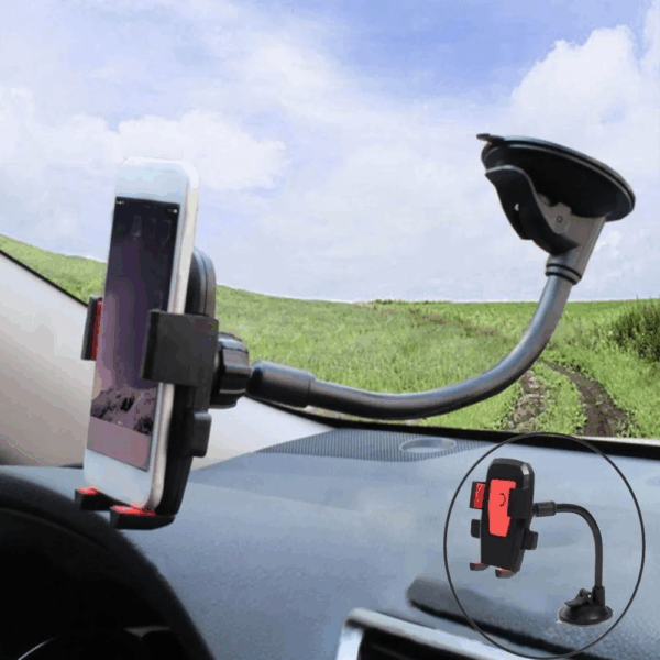 Suporte Celular Gps Carro Veicular Articulado Trava Aut. - Image 4