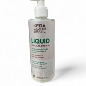 Máscara Líquida Kera Cauter 260ml Hidratação Anti Frizz