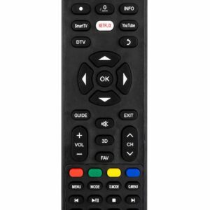 Controle Remoto Compatível Tv Philco Smart Youtube E Netflix