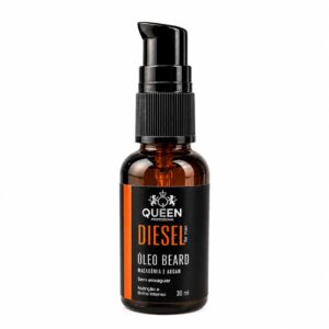 Óleo Para Barba Queen Diesel 30ml Hidratação Premium For Man