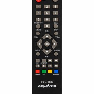 Controle Remoto Compativel com  Conversor Digital Aquario
