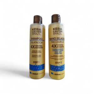 kit Escova Progressiva Profissional Nanoselagem Queen 300ML