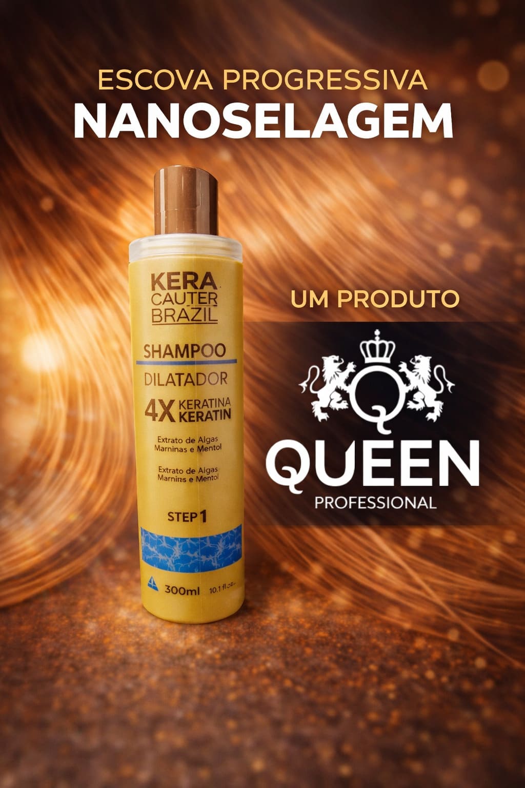 Escova Progressiva Profissional Nanoselagem Kera Cauter - Image 2