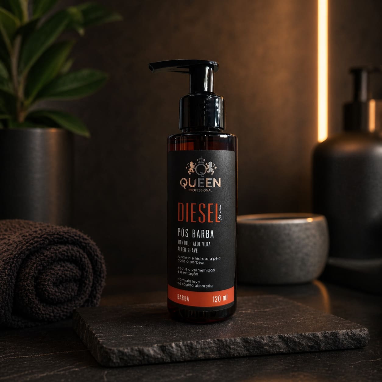 Pós Barba Queen Diesel 120ml Premium o Melhor da Categoria - Image 2