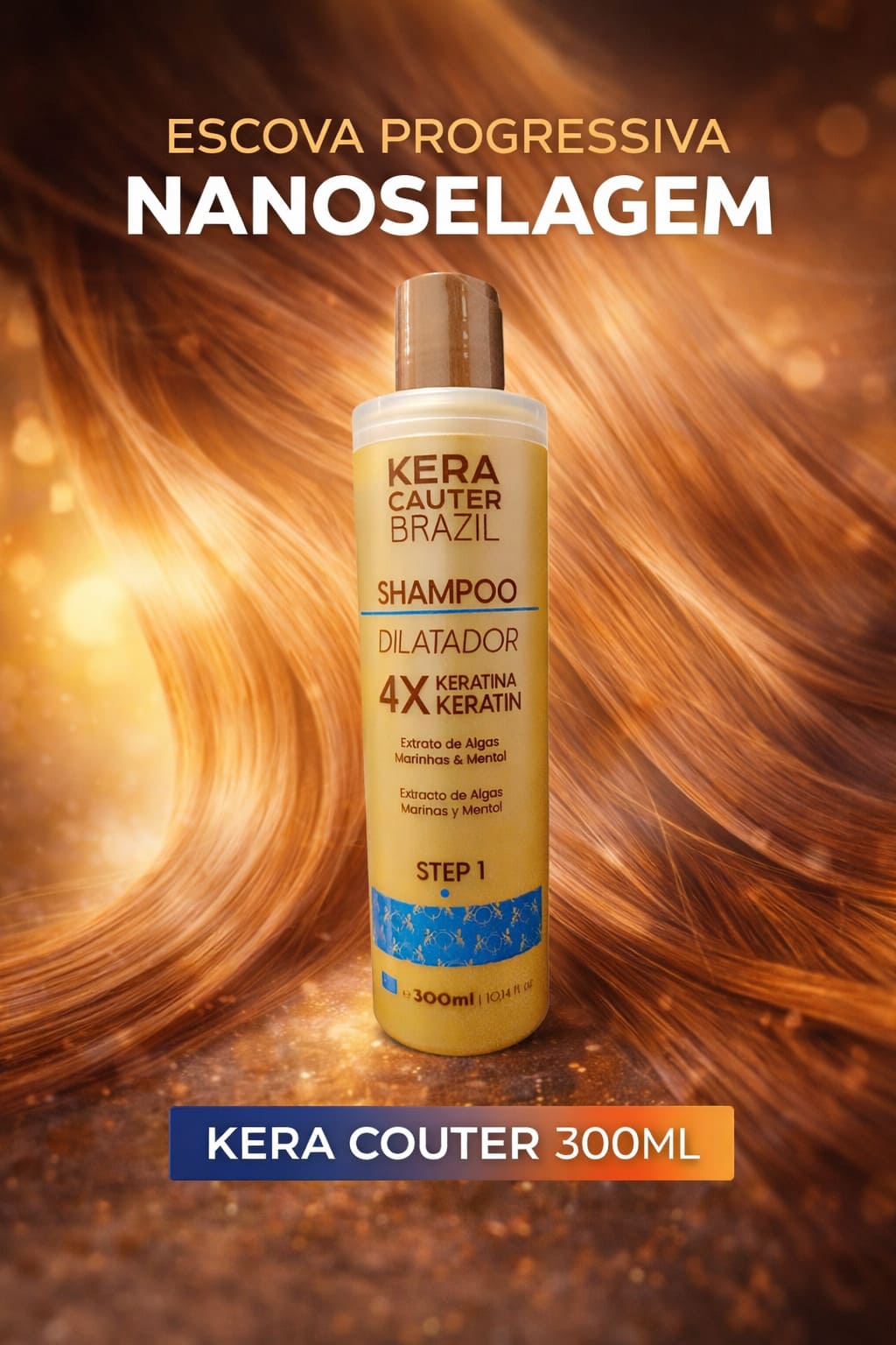 Escova Progressiva Profissional Nanoselagem Kera Cauter - Image 3